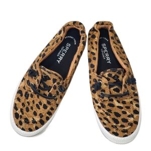 Sperry Women's Lounge Away Shoes Animal Print Size 6